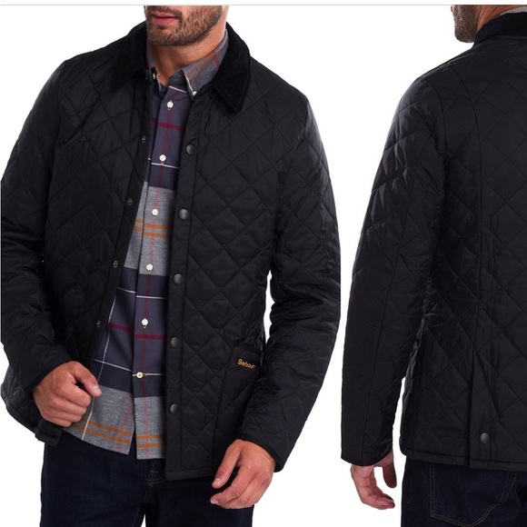 Barbour Other - Barbour Men's Heritage Liddesdale Quilted Jacket Black XL